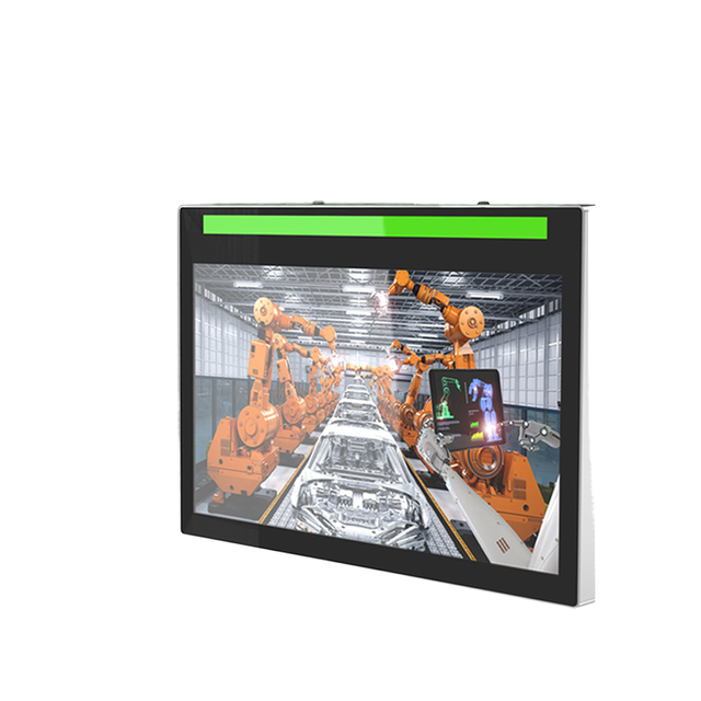 HDMI IP65 HMI All in One Rugged Workstation Industrial-grade Embedded Touchscreen Display with Metal Housing