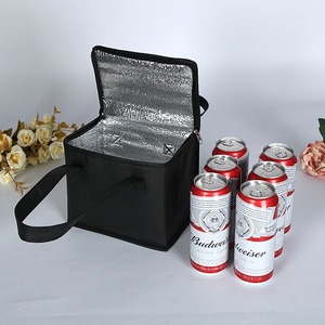 Sac isotherme non tissé en gros, petit sac isotherme pour vin et repas, sac de pique-nique thermique écologique avec logo personnalisé - Product Image 2