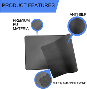 Factory Wholesale Eco-friendly Fatigue Relief Anti-Slip Leather Rubber Electrostatic Shielding Protective <strong>Grounding</strong> <strong>Mat</strong> for Home - Product Image 5