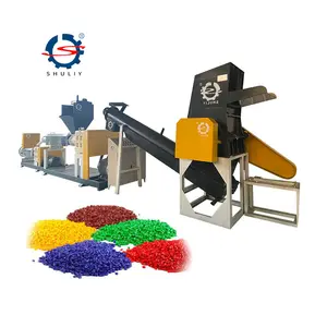 high output Plastic Granulator waste recycling pelletizer plastic pellet extruder machine