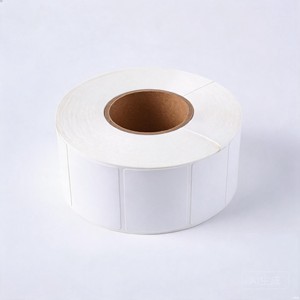 Rouleau d'<span class=keywords><strong>étiquette</strong></span>s thermiques directes personnalisées OEM 4x6 100x150mm sans BPA, <span class=keywords><strong>étiquette</strong></span>s d'expédition en gros pour entrepôt e-commerce - Product Image 1