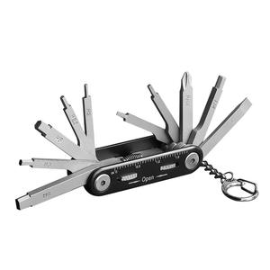 Kit d'outils de réparation de vélo 2026 – Clé à molette, tournevis, outil de chaîne, clé hexagonale, outil à rayons multifonction pour VTT – Ensemble d'outils de réparation de vélo pour cyclisme - Product Image 6