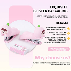Blister d'agrafeuse de pêche blanche de charme Sweetest Office Essential - Product Image 3