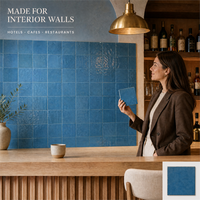 Carreaux muraux en céramique métallisée émaillée style Zellige marocain moderne, multicolores, pour crédence de cuisine et salle de bain