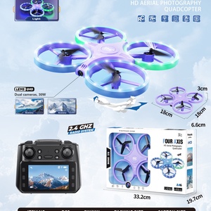 SANJOYO 2026 New Quadcopter <b>Remote</b> Control UAV Mini Model Dual <b>Camera</b> 4.3 Inch LCD Screen LED Light 360-Degree Roll Ready-to-Go - Product Image 5