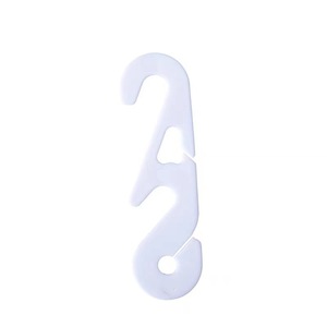 Crochet de masque médical Zhongzhi 5,3 cm en PP blanc sans bavures pour accessoires de masque - Product Image 2