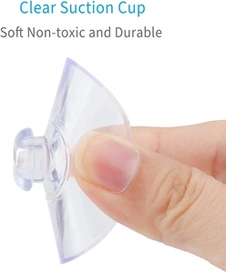 Cốc Hút Trong Suốt Không Có Móc Hút Nhựa <span class=keywords><strong>PVC</strong></span> Để Trang Trí Nhà Cửa Và Sắp Xếp Đồ Đạc - Product Image 2