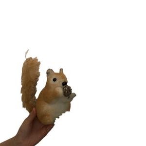 2025 Offre Spéciale créatif en peluche Simulation écureuil jouet usine en gros noël mousse ornement décoration - Product Image 5