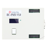 Programmeur hors ligne HC PM51 V5 0 HolyChip pour outil de gravure MCU ISP JTAG SWD 8051