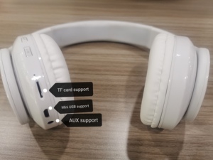 <span class=keywords><strong>Diadema</strong></span> Personalizar LOGO Marca Auriculares Bluetooth Cancelación de ruido Música Deportes Auriculares Sobre la oreja con micrófono <span class=keywords><strong>para</strong></span> gimnasio - Product Image 2