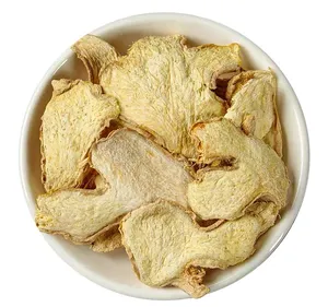 Wholesale dry without sulphur edible dried ginger slices/ginger China