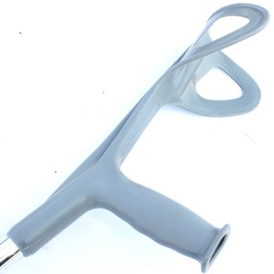 Muletas de Aleación de Aluminio en Forma de F, Telescópicas, Antideslizantes, para Apoyo a la Movilidad - Product Image 2