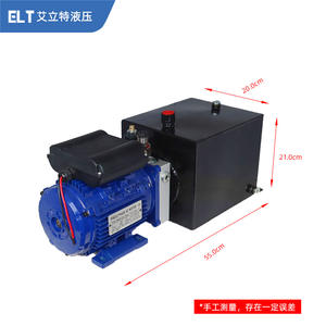 Station de pompage hydraulique à double action verticale 220V pour la livraison de nourriture, unité d'alimentation bidirectionnelle par hydraulique - Product Image 3