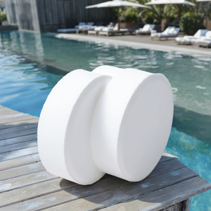 Tablettes multifonctionnelles <span class=keywords><strong>Traitement</strong></span> de l'eau Tablettes de <span class=keywords><strong>piscine</strong></span> de 3 pouces pour le nettoyage de la <span class=keywords><strong>piscine</strong></span> - Product Image 1