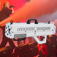 Machine à fumée LED portable 1500W pour événements de mariage et DJ, effet glace sèche, construction métallique, contrôle DMX, réservoir 1,5L pour discothèque