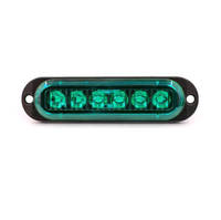 Feux stroboscopiques LED bleus homologués ECE R65, feux de calandre d'urgence pour voiture, étanches IP67, nouvelle garantie de 2 ans