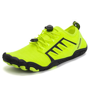 Xinzirain unisexe marche en plein air décontracté randonnée chaussures de montagne respirant creux maille tissu élastique dentelle orteil anti-glissant - Product Image 1