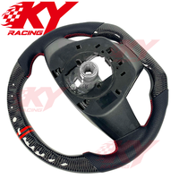 Volante Deportivo de Fibra de Carbono con Pantalla LED Personalizada para Mazda Speed 3 2010-2014, Compatible con Mazda 6, CX-3, CX-5, RX-8