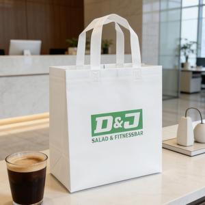 Sac de courses réutilisable avec logo, sac non tissé <span class=keywords><strong>pour</strong></span> épicerie, sacs fourre-tout recyclables non tissés, sacs écologiques personnalisés imprimés en tissu - Product Image 2