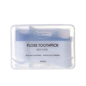 ISO CE Approved Plastic 8pcs Dental Floss Pick - Product Image 3