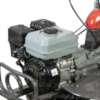 Mini Tractor de Gasolina 170, 2WD, Cultivador, con Rotocultor y Equipo de Deshierbe, 7HP, 4.0 kW