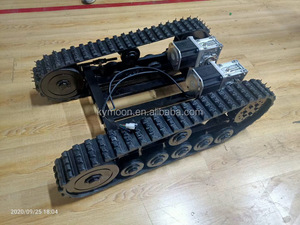 Châssis <span class=keywords><strong>de</strong></span> robot intelligent à chenilles en caoutchouc, plateforme <span class=keywords><strong>de</strong></span> char robotique, kit <span class=keywords><strong>de</strong></span> châssis <span class=keywords><strong>de</strong></span> char intelligent avec chenilles en caoutchouc - Product Image 6