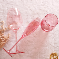 Verres à vin et gobelets modernes personnalisés de haute qualité, capacité de 200 à 600 ml, pour mariages et cadeaux