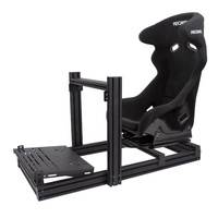 Simulador de Conducción DIY Direct Drive Motion 8040 8080, Asiento de Aluminio Metálico, Plataforma Completa para Simulación de Carreras