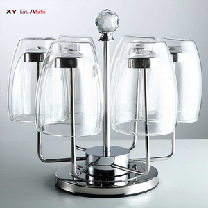Taza de cristal de café de doble pared reutilizable clásica resistente al calor - Product Image 3