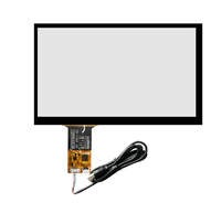 Panel de Pantalla Táctil Capacitiva USB de 3.5 3.8 4.3 5 7 9 10.4 15 17 Pulgadas, Interfaz IIC+USB, Pantalla Capacitiva con Interfaz I2C