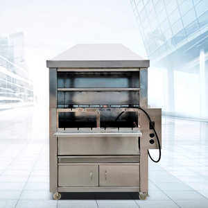 เตาเคบับจีนแบบใหม่จากโรงงาน พร้อมมอเตอร์อัตโนมัติสำหรับย่างไก่ด้วยถ่าน - Product Image 1