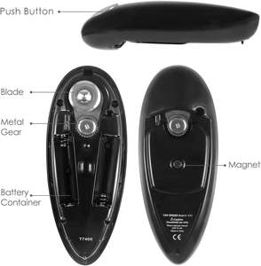 Abrelatas de Cocina en Oferta, Abrelatas Eléctrico Automático para Manos Débiles, Personas Mayores y con Artritis - Product Image 6