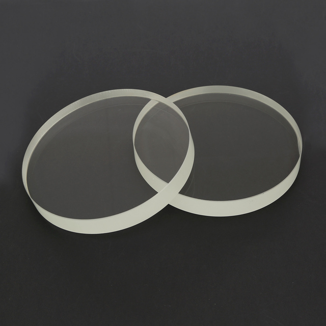 High Transmittance Glass Low Refraction Crystal Customized IR Sapphire Windows Protective Circle Glass Lens