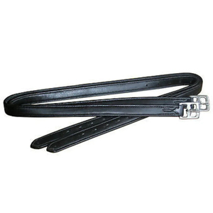 Compre correas de estribo súper suaves de triple capa |   Hebillas de acero inoxidable reforzadas con nailon de 1 pulgada de ancho para montar a caballo - Product Image 3