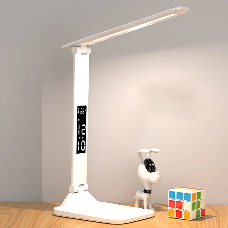 Eye protection led study student dormitory rechargeable reading desk folding smart desk lamp