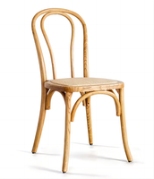 Vente en gros de meubles pour fête/banquet Chaises de banquet empilables en bois courbé pour événements