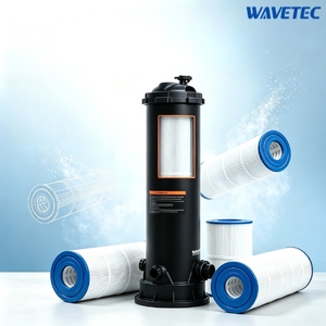 Cartouche filtrante de remplacement pour piscine et spa à haute efficacité, élément filtrant facile à nettoyer - Product Image 3