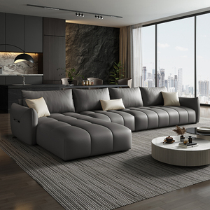 Ghế sofa chữ <span class=keywords><strong>L</strong></span> hiện đại cao cấp sang trọng, ghế sofa phòng khách kiểu mây, phong cách tối giản, ghế sofa chữ <span class=keywords><strong>L</strong></span> có thể <span class=keywords><strong>l</strong></span>àm giường cho gia đình - Product Image 5