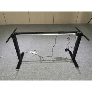 Patas de escritorio de 2 etapas ajustables en altura con un solo motor eléctrico para el hogar y la Oficina - Product Image 1