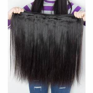 Cheveux humains Remy indiens 100% lisses, trame en PU ultra-fine, nœuds invisibles, densité 120-130% pour <span class=keywords><strong>femmes</strong></span> - Product Image 2