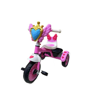 Kids Tricycle With Lights And Music For 2-4 Years Indoor Outdoor Use Foaming Wheels Color Mixing - Product Image 5