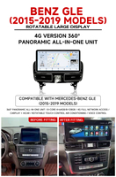 Reproductor Multimedia para Auto KZS TS20 con GPS Integrado, DSP, RGB, Android 15, Pantalla OLED de 12.3 Pulgadas para Mercedes Benz GLE 2015-2019