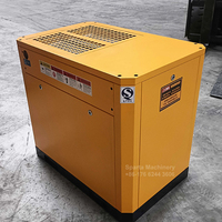 Mini compresseur d'air rotatif à vis stationnaire industriel monophasé 10HP 220V 60Hz avec onduleur VSD