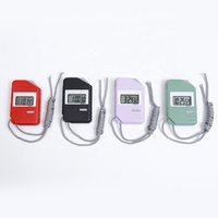 Chronomètre numérique électronique portable en plastique, petit, pour la course, avec logo personnalisé, prix abordable, original, facile à transporter, idéal comme cadeau