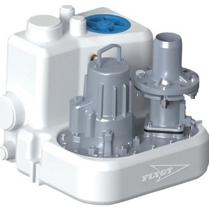 Bomba de elevación de aguas residuales Flygt DLS50, 30 m³/h, 14 m de altura, centrífuga eléctrica, para villas, sótanos y baños - Product Image 1