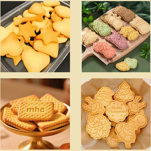 Compact Hand Operated Cookie Forming <b>Machine</b> Manual <b>Biscuit</b> Pattern Roller <b>Machine</b> for Small Batch Production - Product Image 6