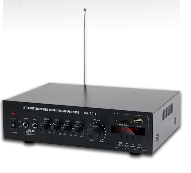 New Design PA90BT Wireless Hifi Theater Home Audio System Power Amplifier Professional Sound Amplifier for Home