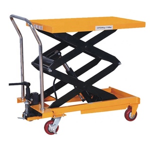 แท่นยกแบบกรรไกรเคลื่อนที่ได้สี่ล้อสำหรับยกและขนย้าย - Product Image 5