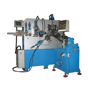 Máquina <span class=keywords><strong>de</strong></span> fabricación <span class=keywords><strong>de</strong></span> enhebrado con gancho para colgar <span class=keywords><strong>ropa</strong></span> <span class=keywords><strong>de</strong></span> tela <span class=keywords><strong>de</strong></span> chapa plana personalizada - Product Image 2