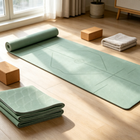 Tapis de yoga et de Pilates portable et imperméable en EVA, approvisionnement en gros, OEM personnalisé pour la salle de sport